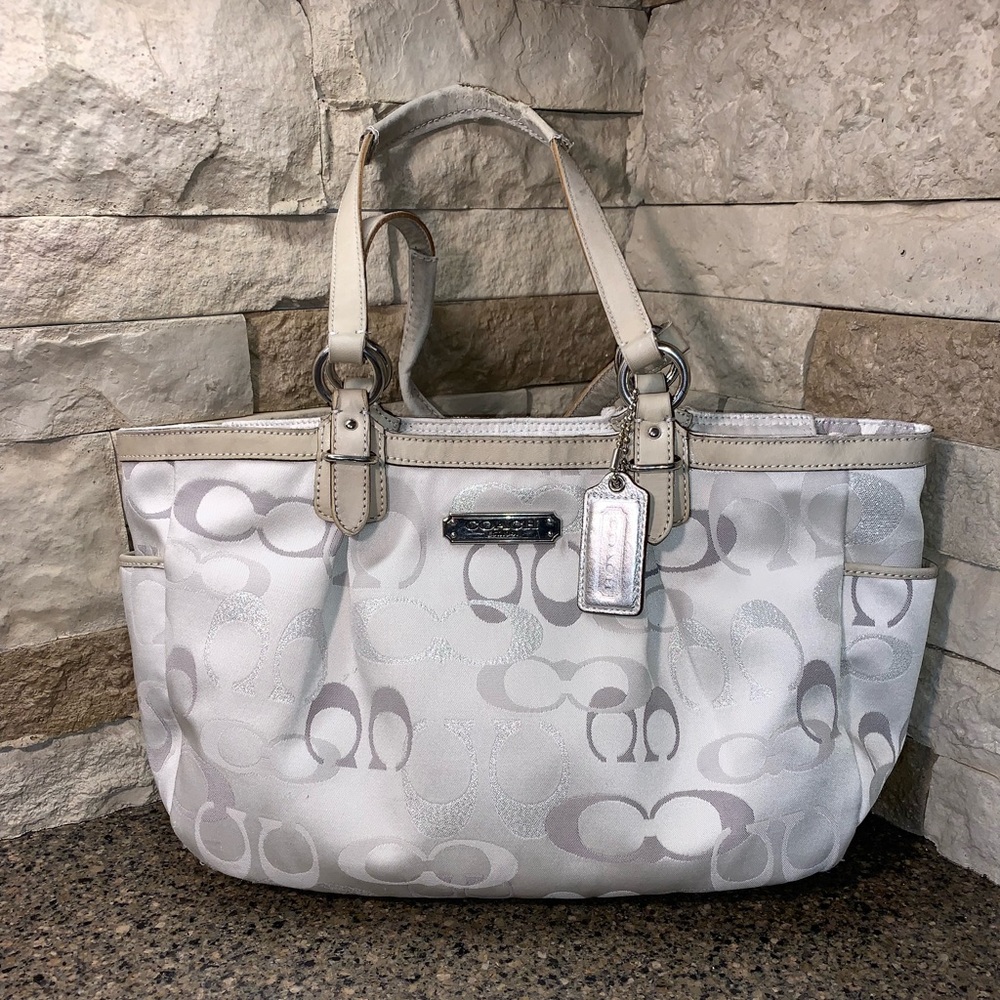 COACH F19664 Gallery Optic Tote